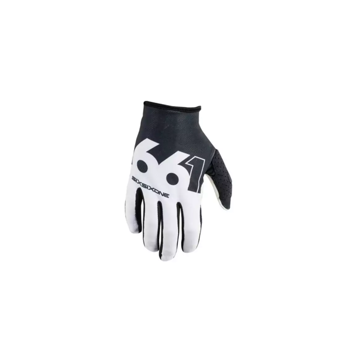 661 cycling gloves COMP SLICE czarno białe 7112-33-011