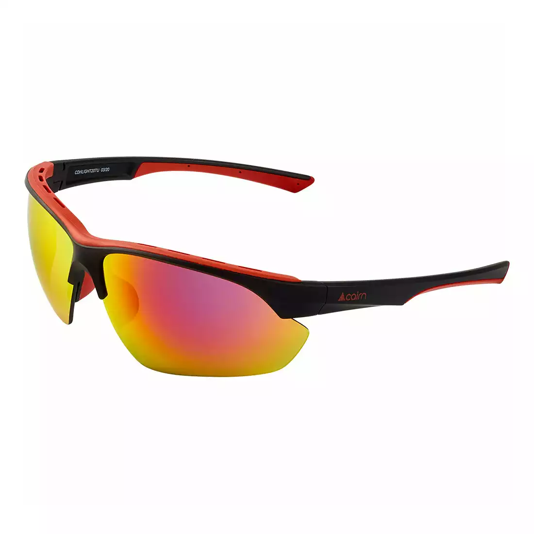 CAIRN DH LIGHT KAT.3 Sports glasses, red