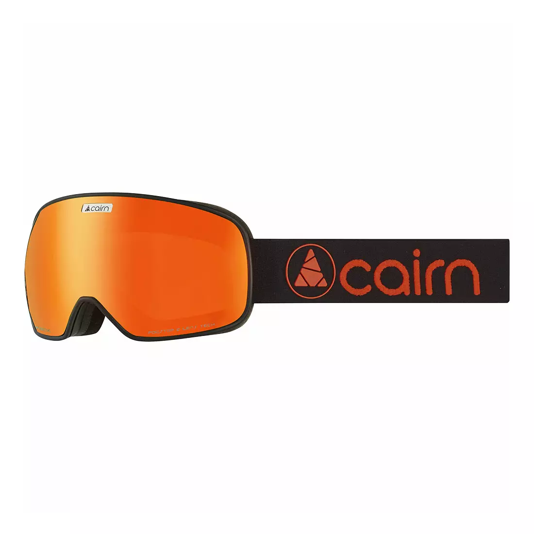 CAIRN MAGNETIK J SPX3000 IUM children's ski/snowboard goggles, black matt/orange