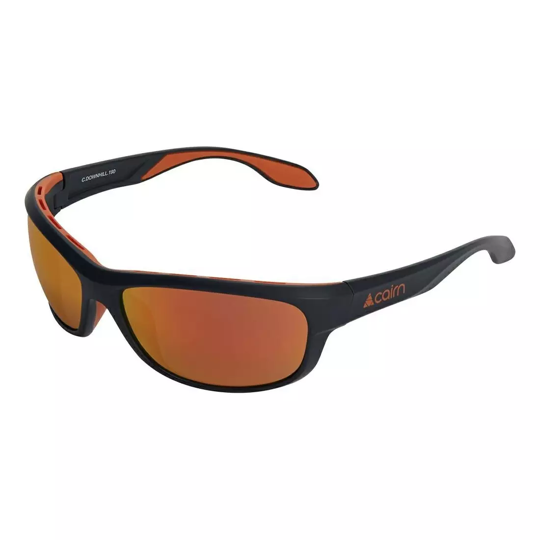 CAIRN sports glasses DOWNHILL 190, black-orange CDOWNHILL190