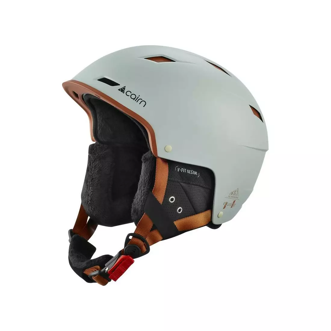 CAIRN winter ski / snowboard helmet EQUALIZER grey 060566017956