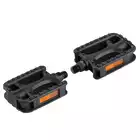 FORCE ARTO Bicycle pedals, plastic, black