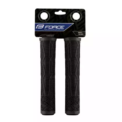 FORCE BMX160 Bicycle handlebar grips, black