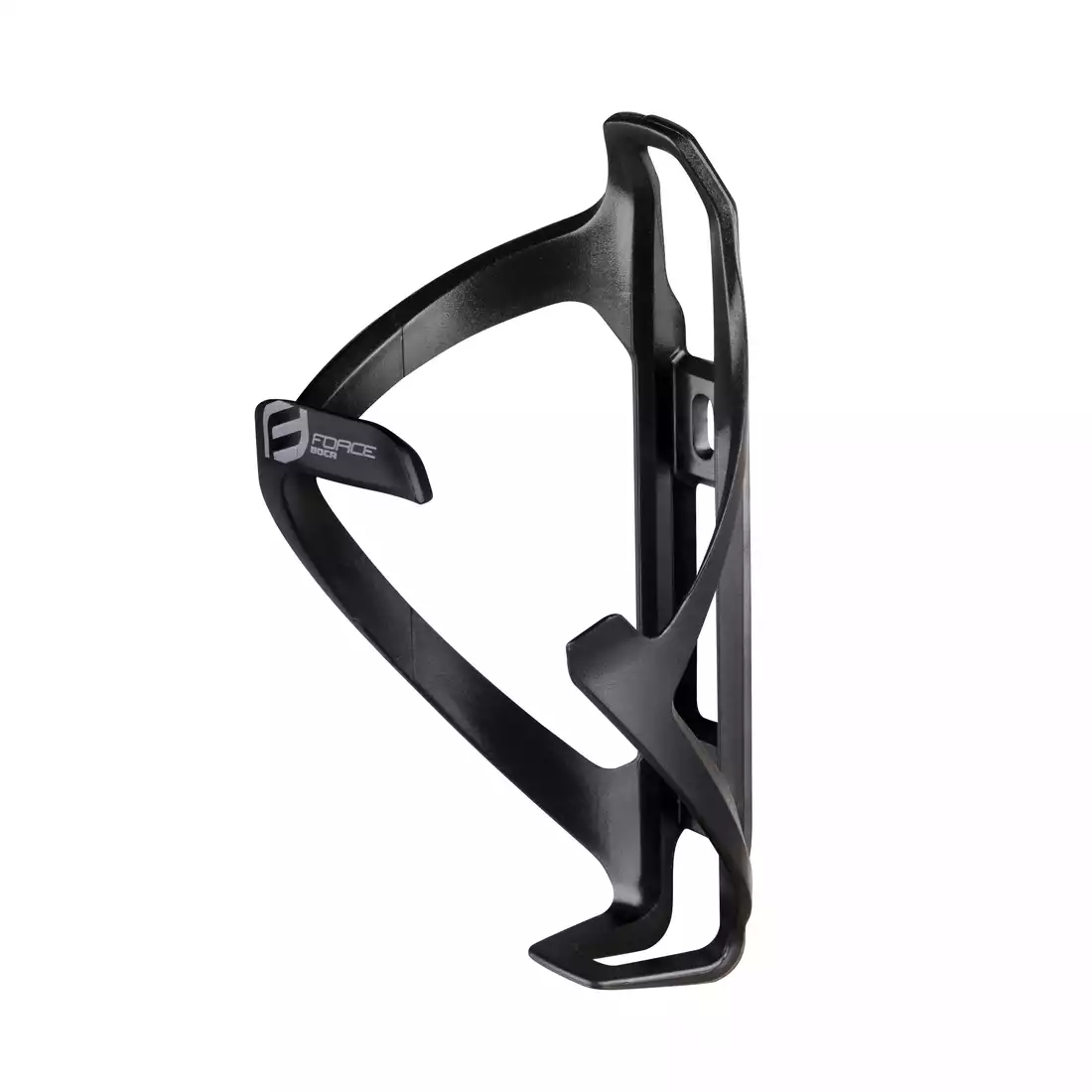 FORCE BOCA Bicycle water bottle cage, plastic, black
