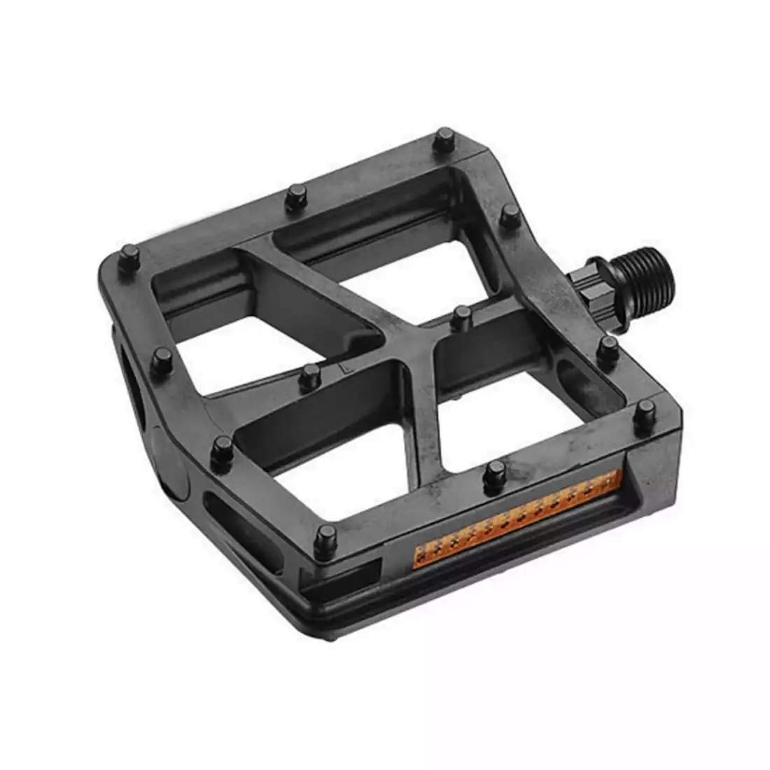 FORCE EDGE Cycle pedals with ball bearings, black
