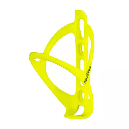 FORCE GET BASIC Bicycle water bottle cage, yellow