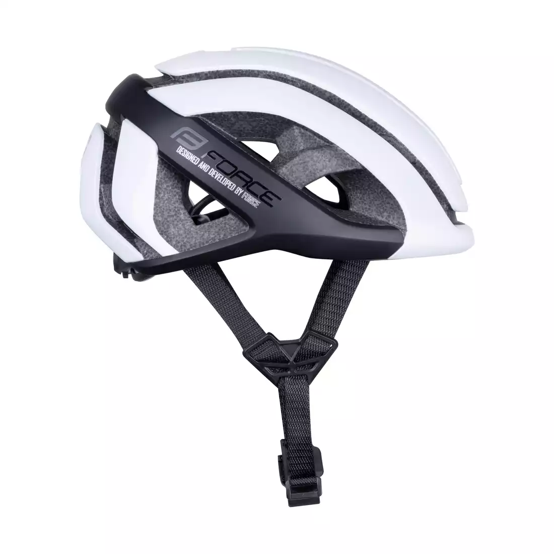 FORCE NEO MIPS Bicycle helmet, White and black