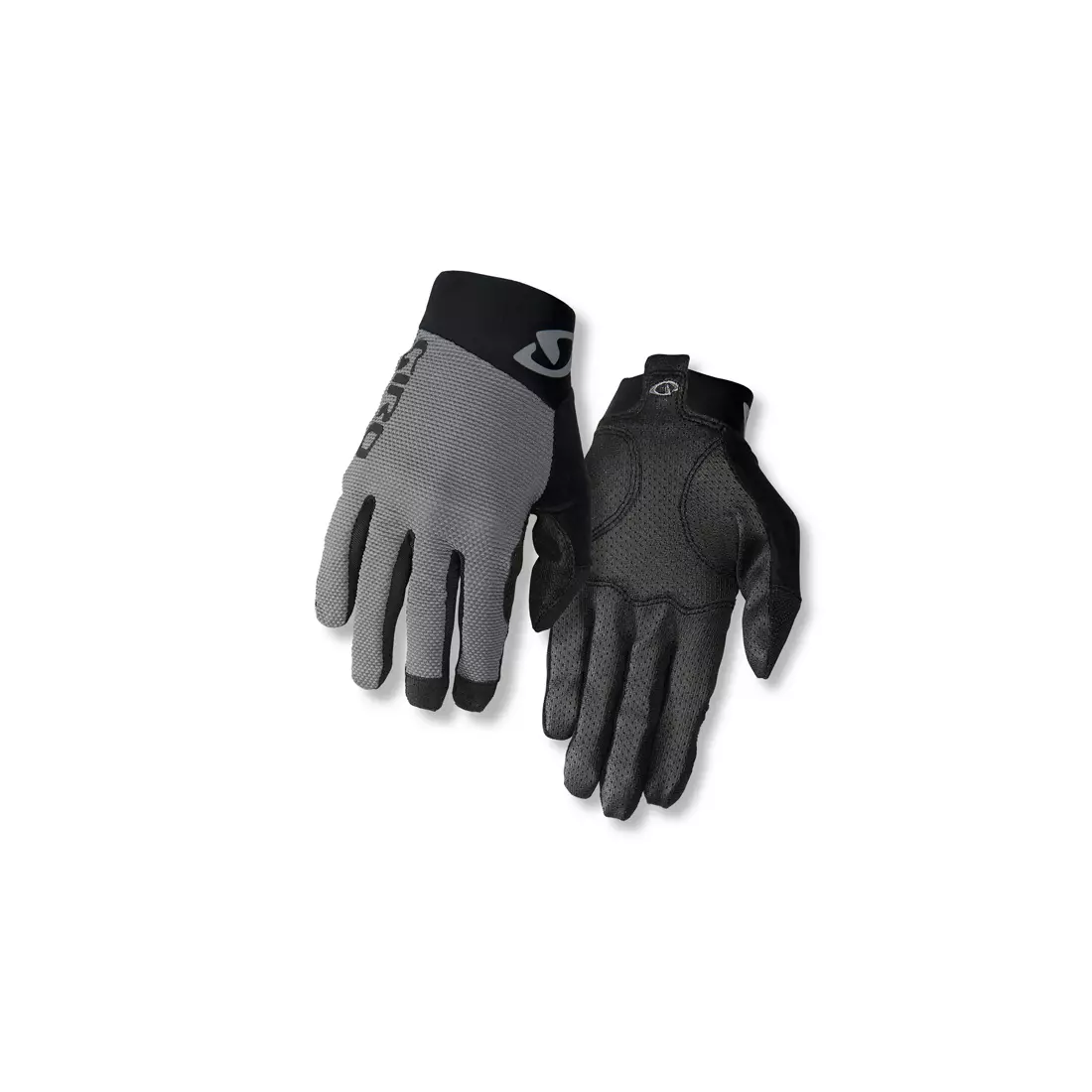 GIRO men's cycling gloves RIVET II titanium black GR-7085605
