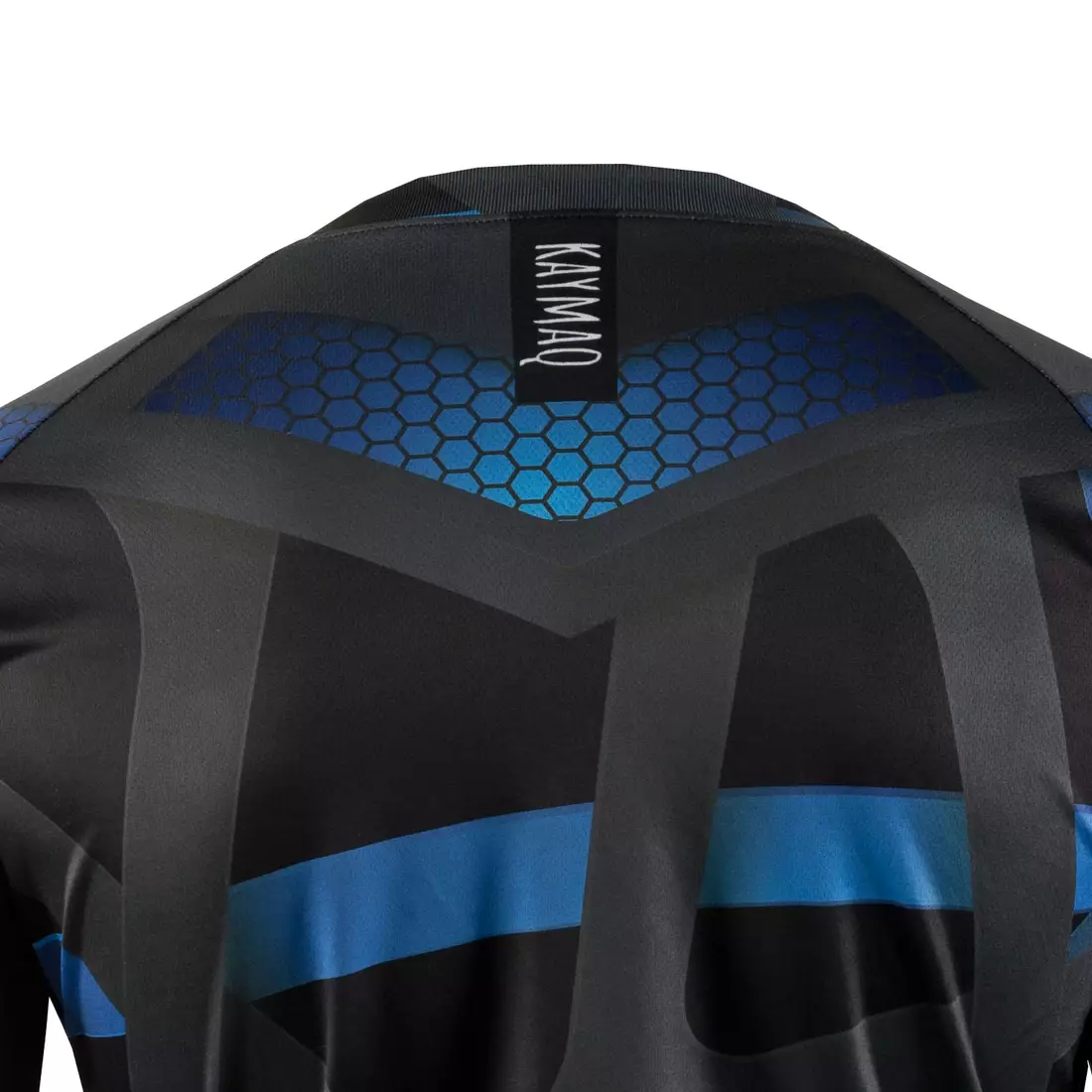 KAYMAQ DESIGN M36 Bicycle T-shirt loose MTB, blue