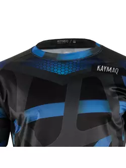 KAYMAQ DESIGN M36 Bicycle T-shirt loose MTB, blue