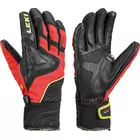 LEKI Children's ski gloves Race Slide S Junior, black-red, 636810101050