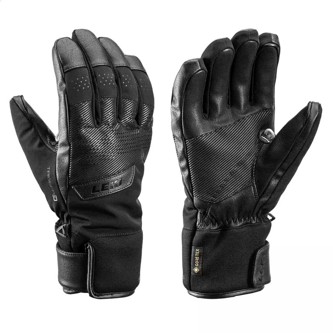 LEKI Performance 3D GTX Ski gloves, black