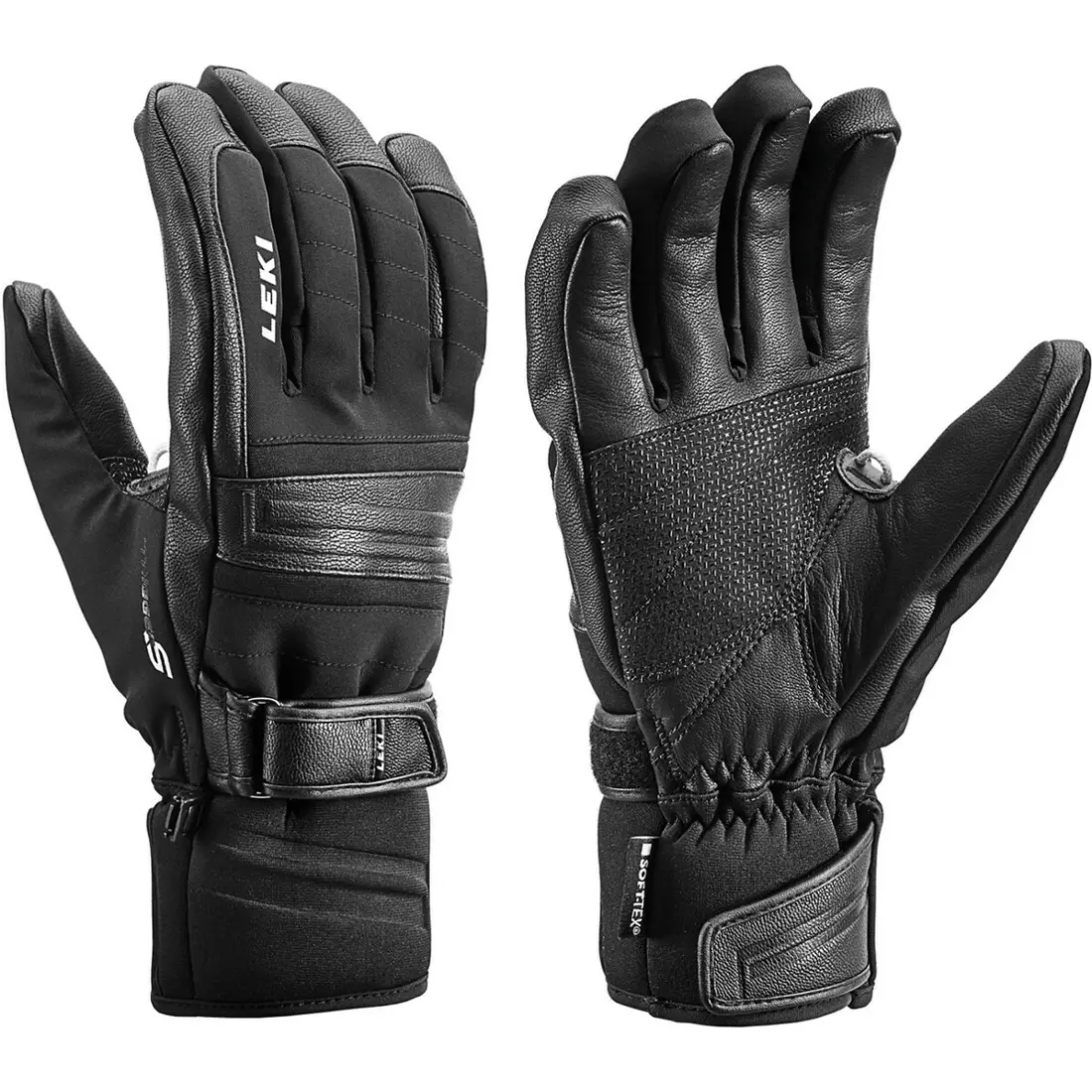 LEKI Ski gloves Prospect S black, 640855301095