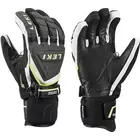 LEKI Ski gloves Race Coach C-T S yellow, 640813301110