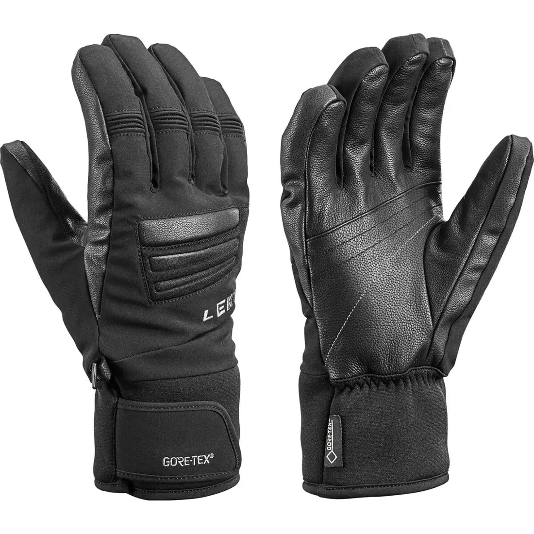 LEKI Ski gloves Sphere GTX, black, 643860301080