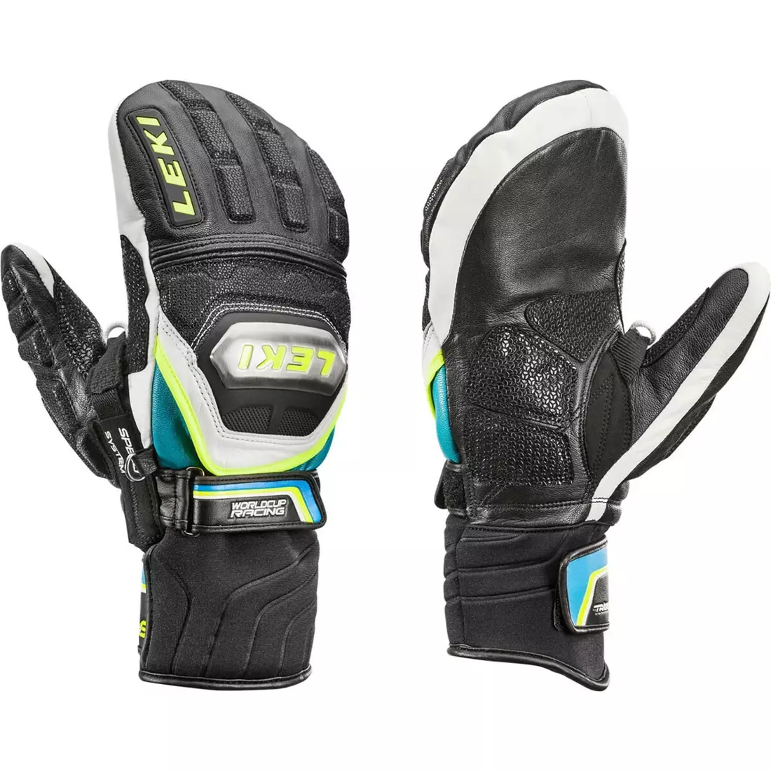 LEKI Ski gloves Worldcup Racing Titanium S MIT Speed System, black, 63680193100