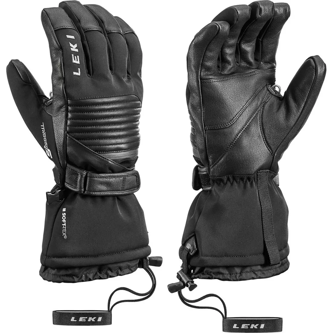 LEKI Ski gloves Xplore XT S black, 643840301110