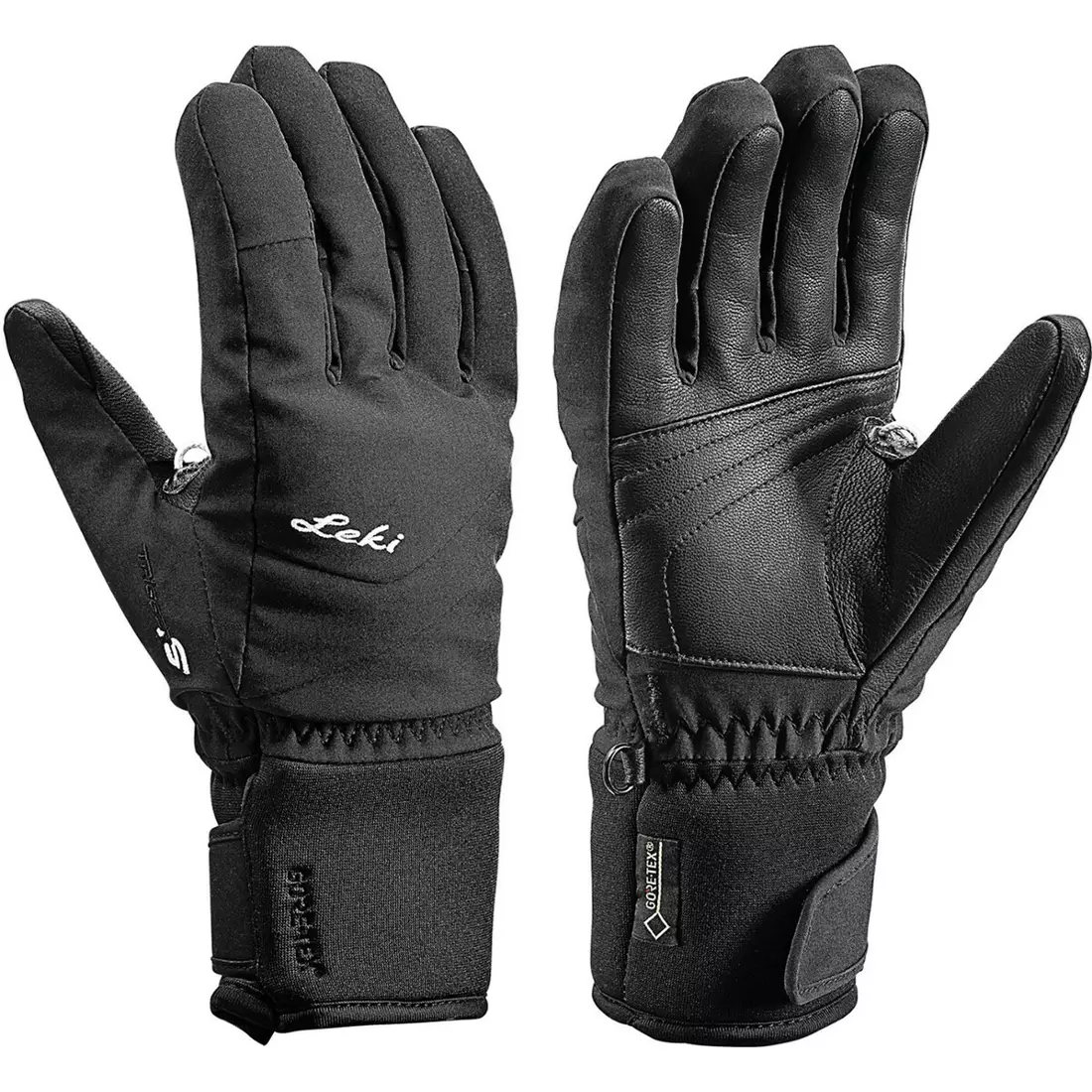 LEKI Women's ski gloves Shape Flex S GTX Lady, black, 640826201080