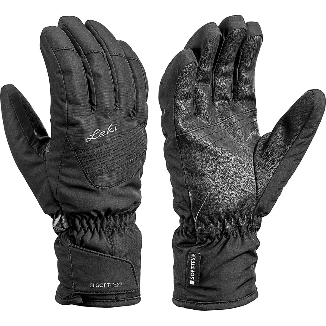 LEKI Women's ski gloves Vertigo Lady, black, 643832201085