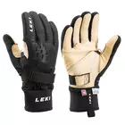 LEKI winter gloves NORDIC THERMO SHARK PREMIUM black/brown 651902301090