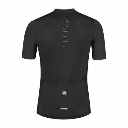 ROGELLI DISTANCE Men's cycling jersey, Black