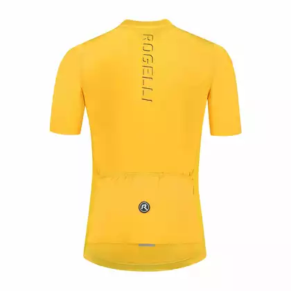 ROGELLI DISTANCE Men's cycling jersey, yellow
