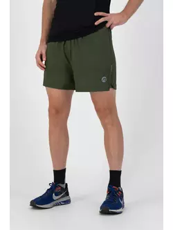 ROGELLI ESSENTIAL men's 2in1 running shorts, khaki