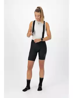 ROGELLI MELANGE Women's cycling shorts with detachable braces, black
