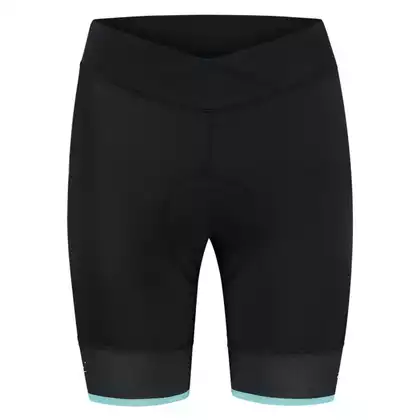 ROGELLI SELECT II Women's cycling shorts, black and turquoise