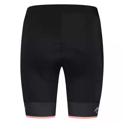 ROGELLI SELECT II Women's cycling shorts, black and coral