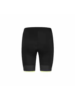 ROGELLI SELECT II Women's cycling shorts, black and yellow