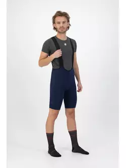 ROGELLI ULTRACING 2.0 Men's cycling shorts with braces, navy blue