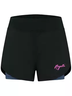 Rogelli JUNE women's 2in1 running shorts, black
