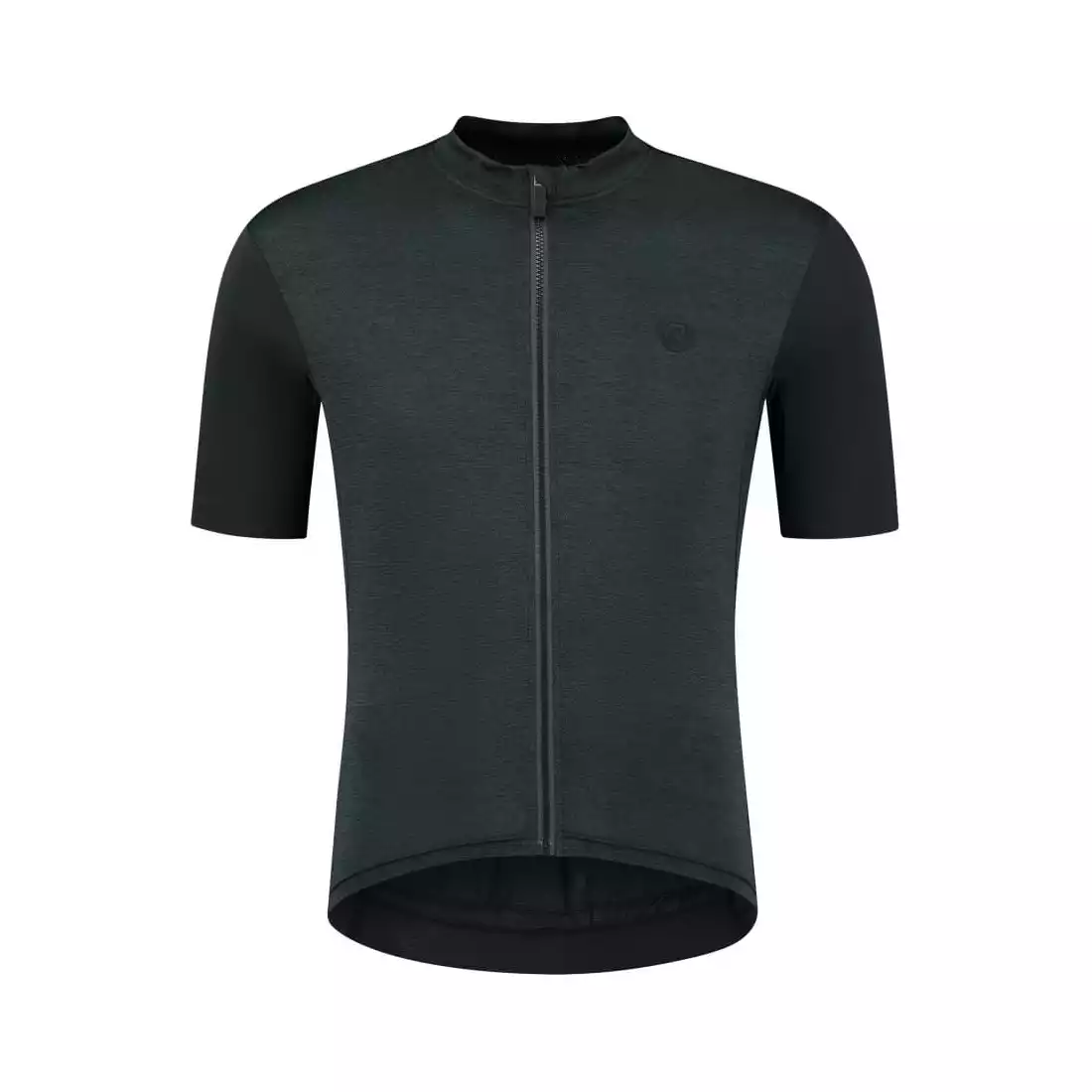 Rogelli MELANGE men's cycling jersey, gray-black