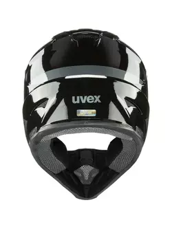 UVEX HLMT 10 BIKE, Bicycle helmet Full Face, black-gray