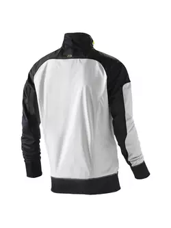 ASICS 110405-0904 POLYWRAP TRACK TOP - men's running sweatshirt, color: Gray