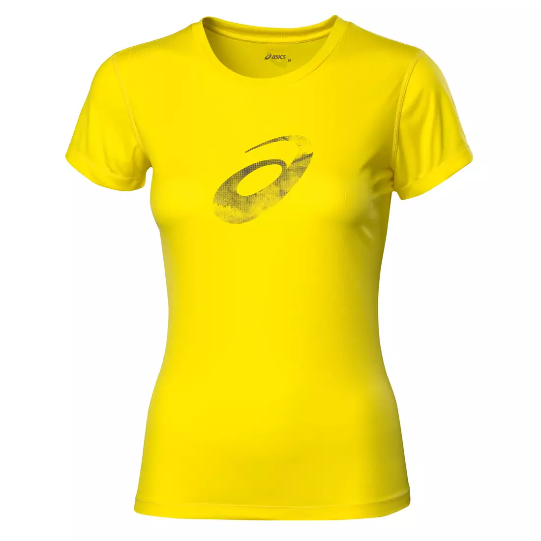 ASICS 110423-0343 GRAPHIC SS TOP - women's running T-shirt, color: Yellow
