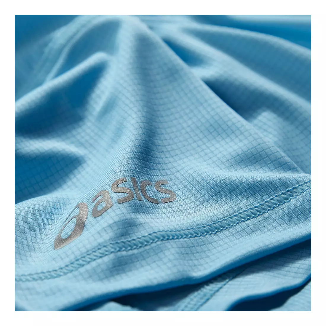 ASICS 110423-0877 GRAPHIC SS TOP - women's running T-shirt, color: Blue