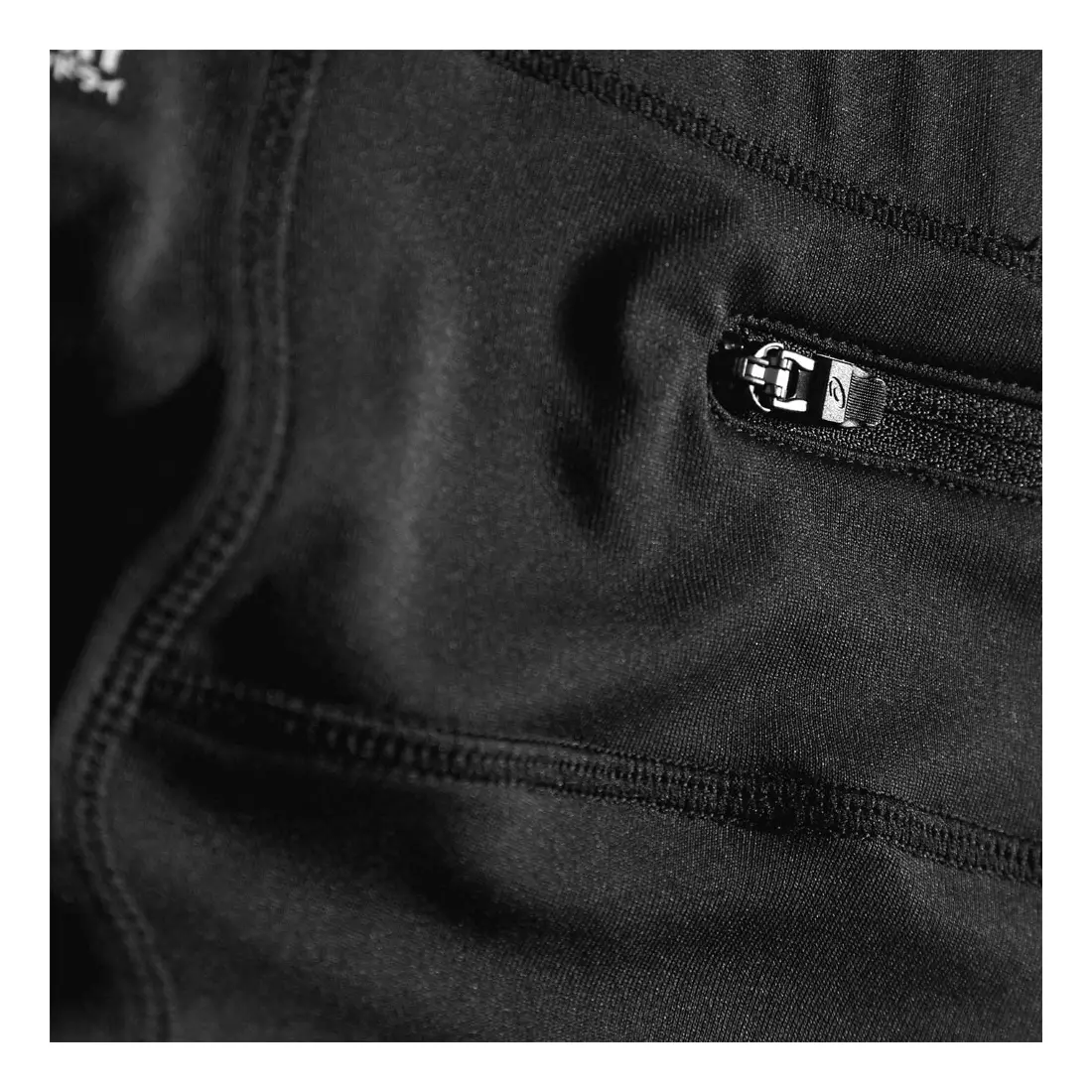 ASICS 110430-0904 - women's 3/4 KNEE TIGHT shorts, color: black