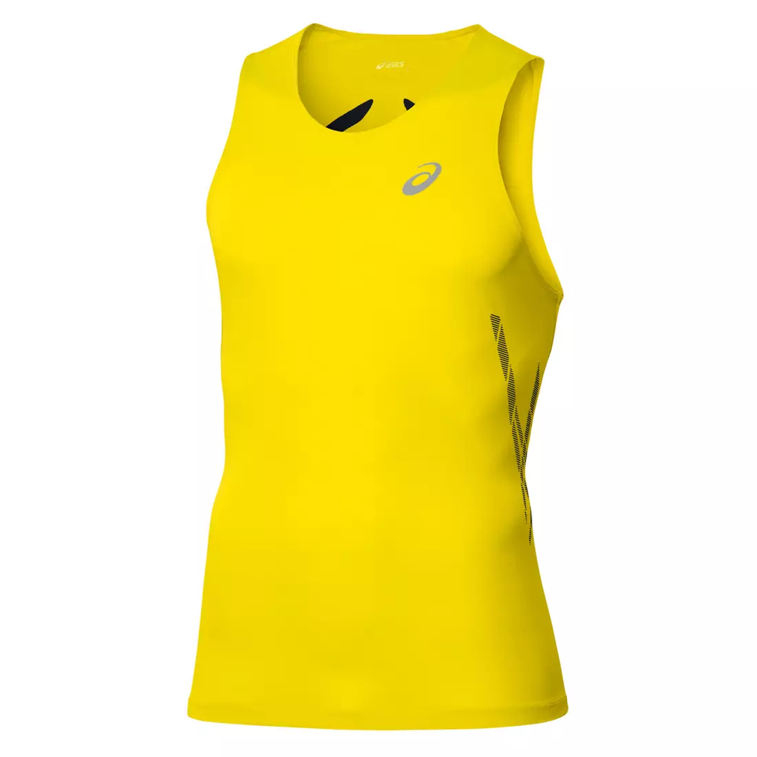 ASICS 110465-0343 SPEED SINGLET - men's sleeveless T-shirt, color: Yellow