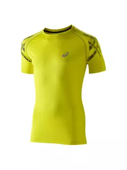ASICS 110477-0343 SPEED SS TOP - men's running T-shirt, color: Yellow