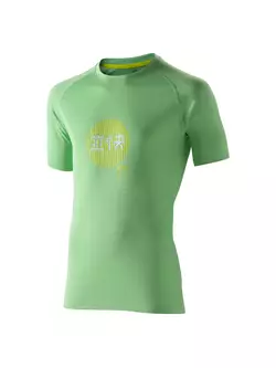 ASICS 110519-0489 SOUKAI GRAPHIC TOP - men's running T-shirt, color: Green