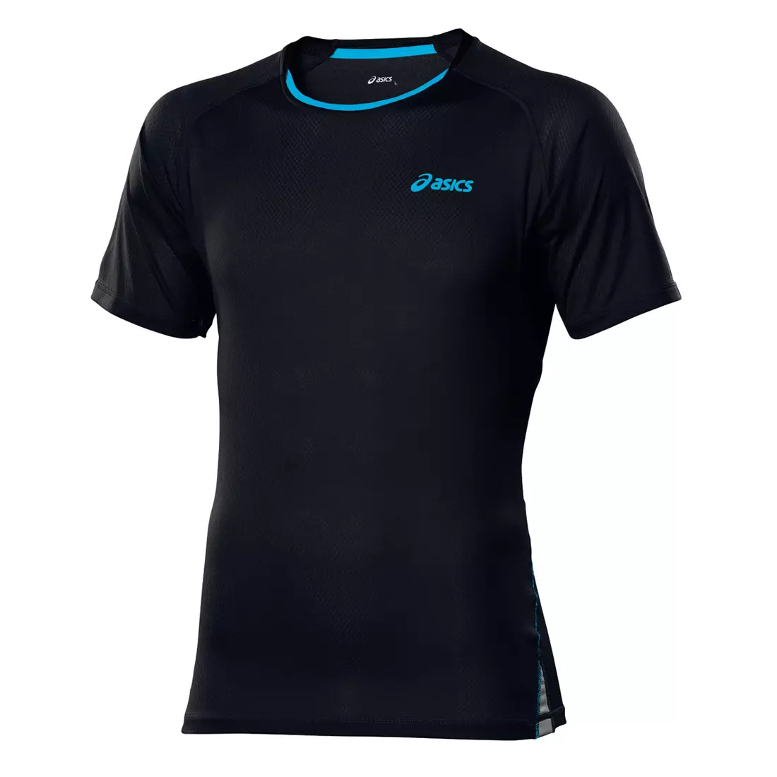 ASICS 110552-0904 FUJI LIGHT TOP - men's running T-shirt, color: Black
