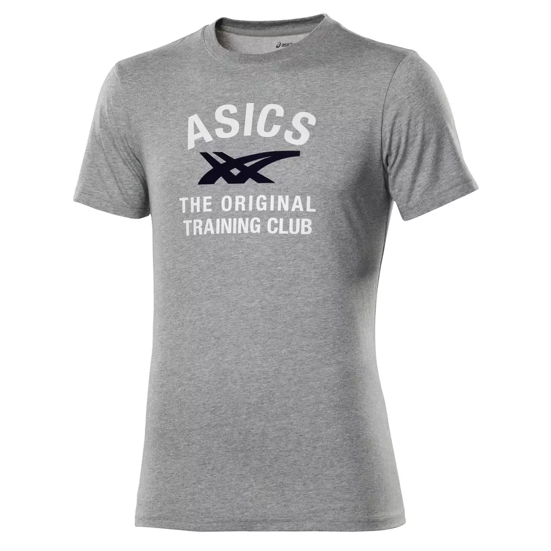 ASICS 113187-0714 STRIPES TEE - men's sports T-shirt, color: Gray