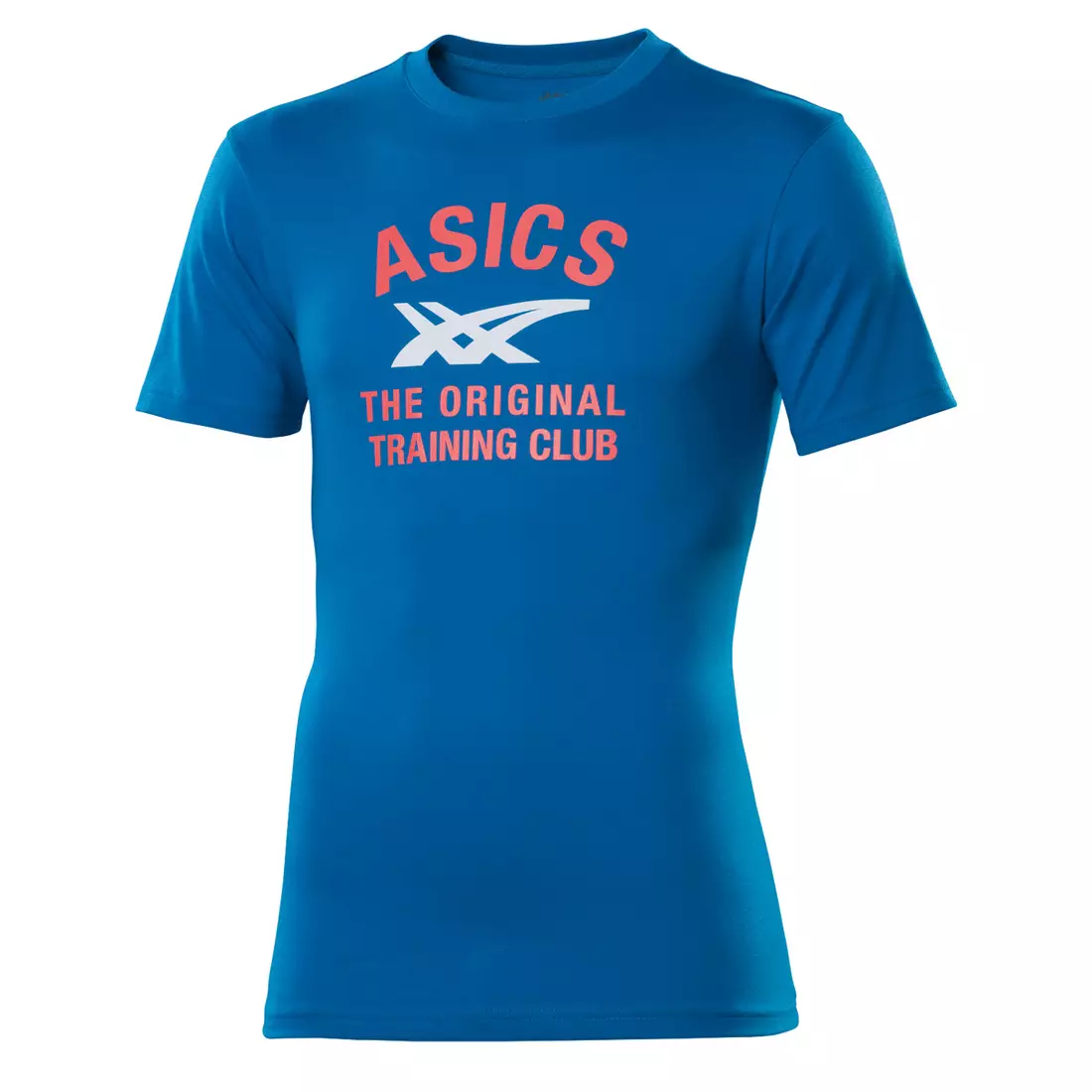 ASICS 113187-0861 STRIPES TEE - men's sports T-shirt, color: Blue