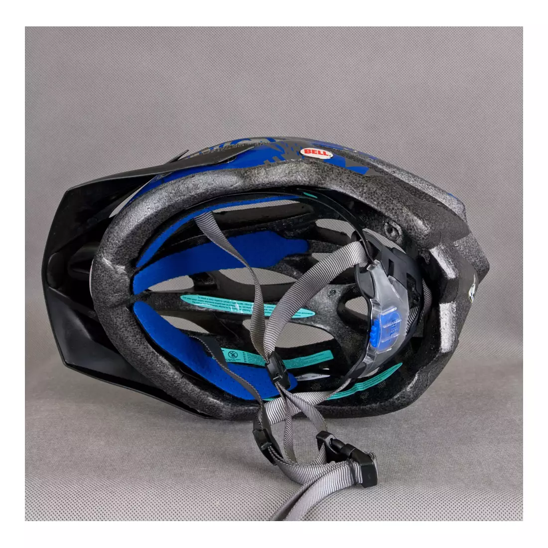 BELL - DELIRIUM blue-titanium bicycle helmet