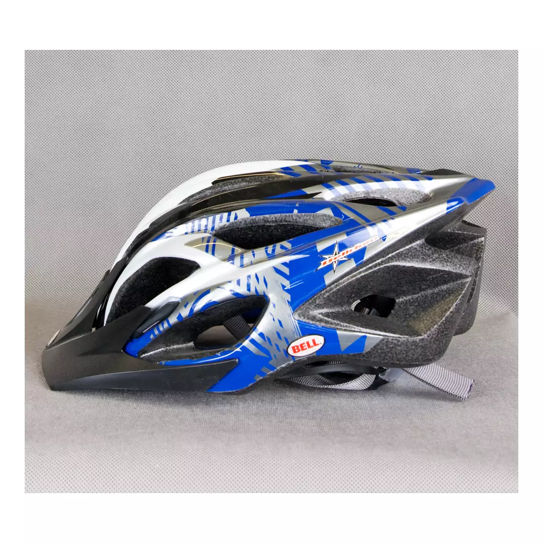 BELL - DELIRIUM blue-titanium bicycle helmet