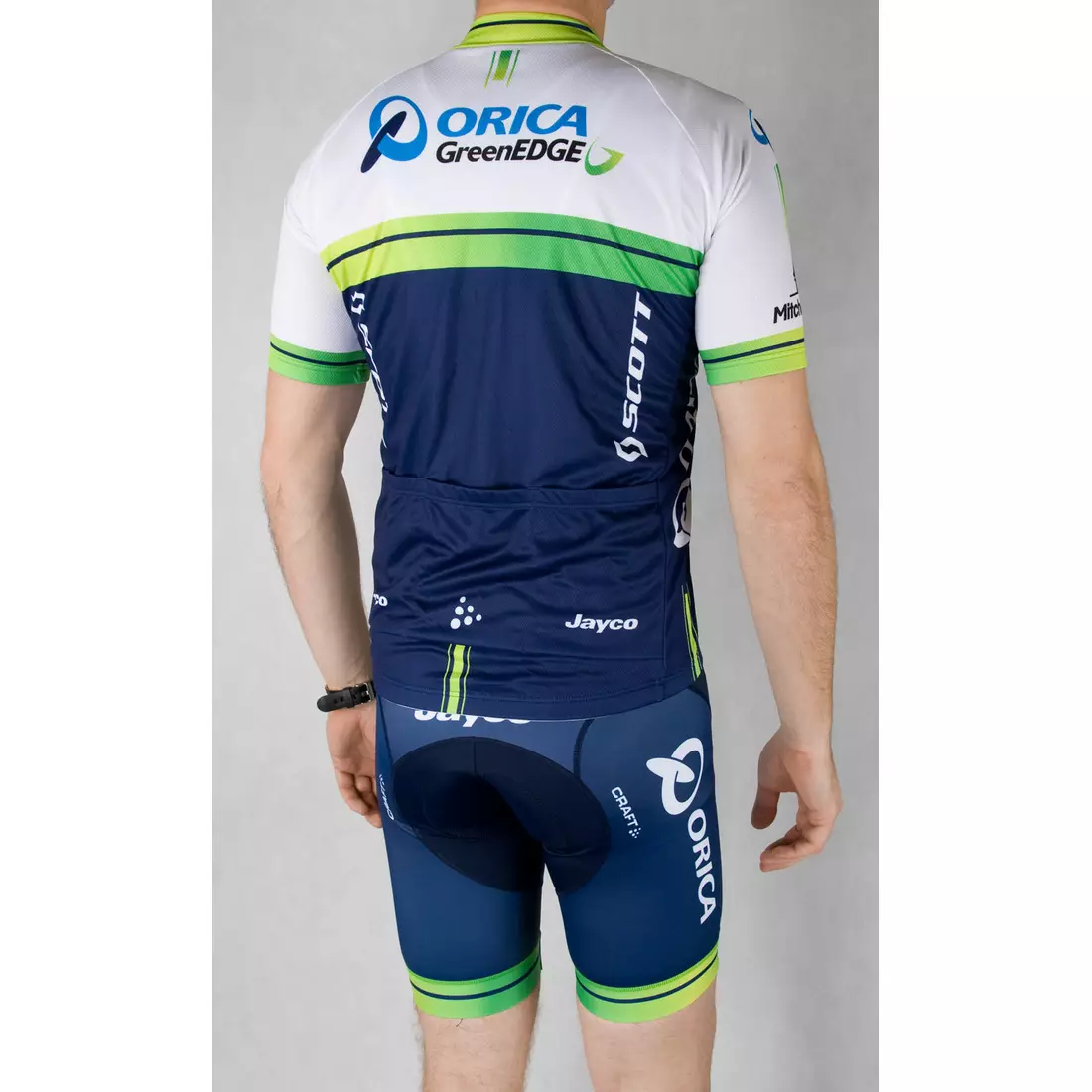 CRAFT 14 ORICA GREEN Edge cycling jersey 1903447-2900