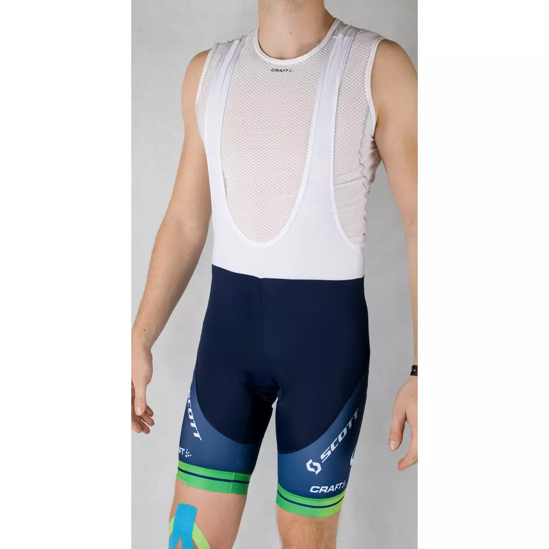 CRAFT 14 ORICA GREEN Egde - cycling shorts 1903449-2900
