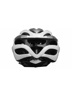 GIRO TRINITY bicycle helmet, white and silver